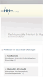 Mobile Screenshot of kanzlei-friedrichshain.de